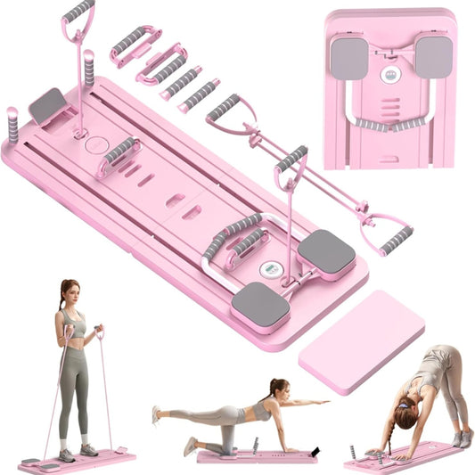 Evirosa™ 4-in-1 Pilates Reformer Board