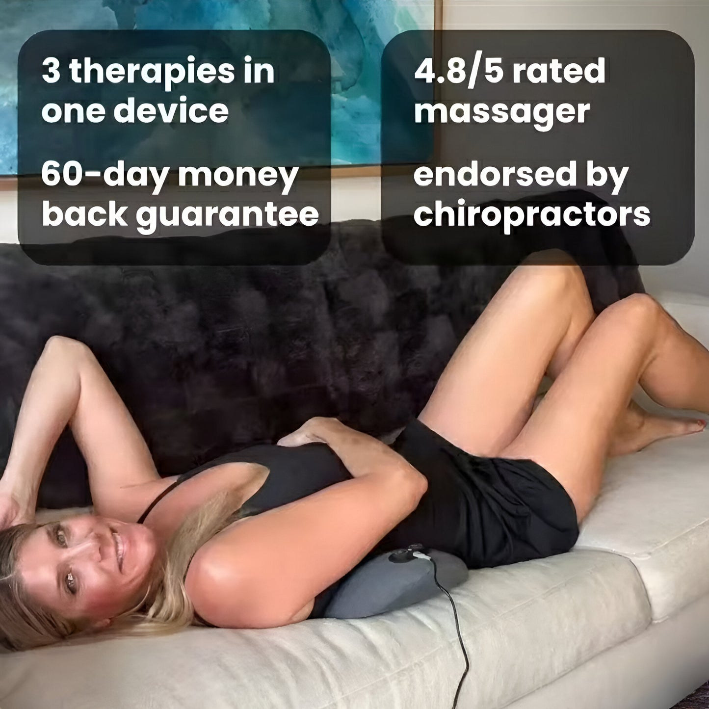 Evirosa™ TripleCare 3-in-1 Back Massager