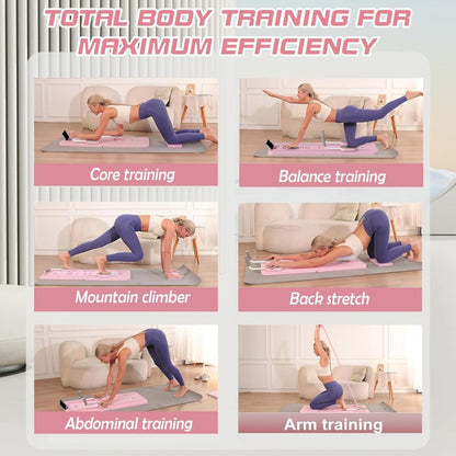 Evirosa™ 4-in-1 Pilates Reformer Board