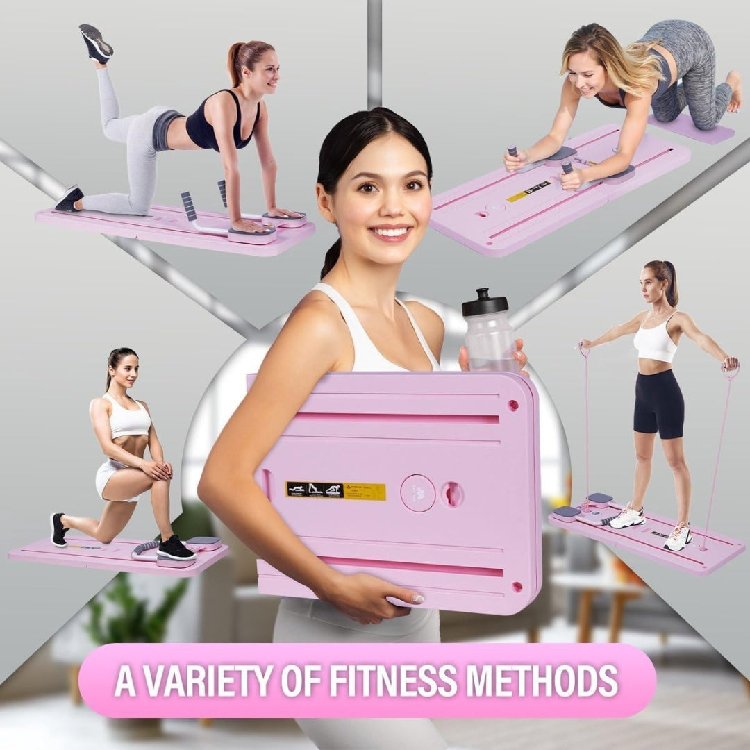 Evirosa™ 4-in-1 Pilates Reformer Board