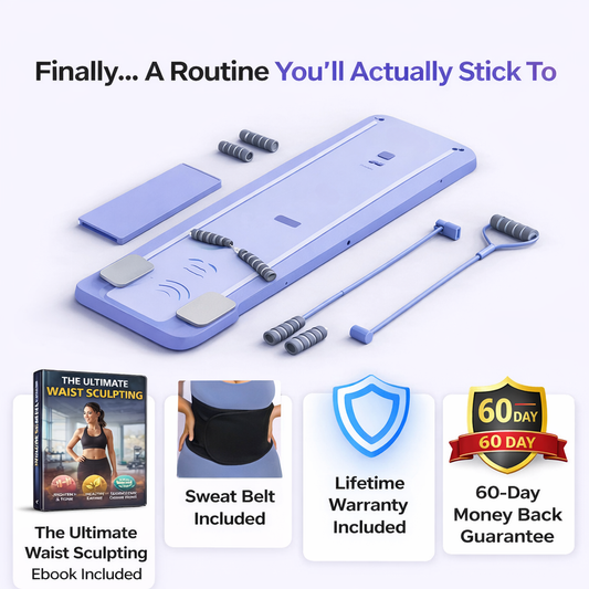 Evirosa™ 4-in-1 Pilates Reformer Board